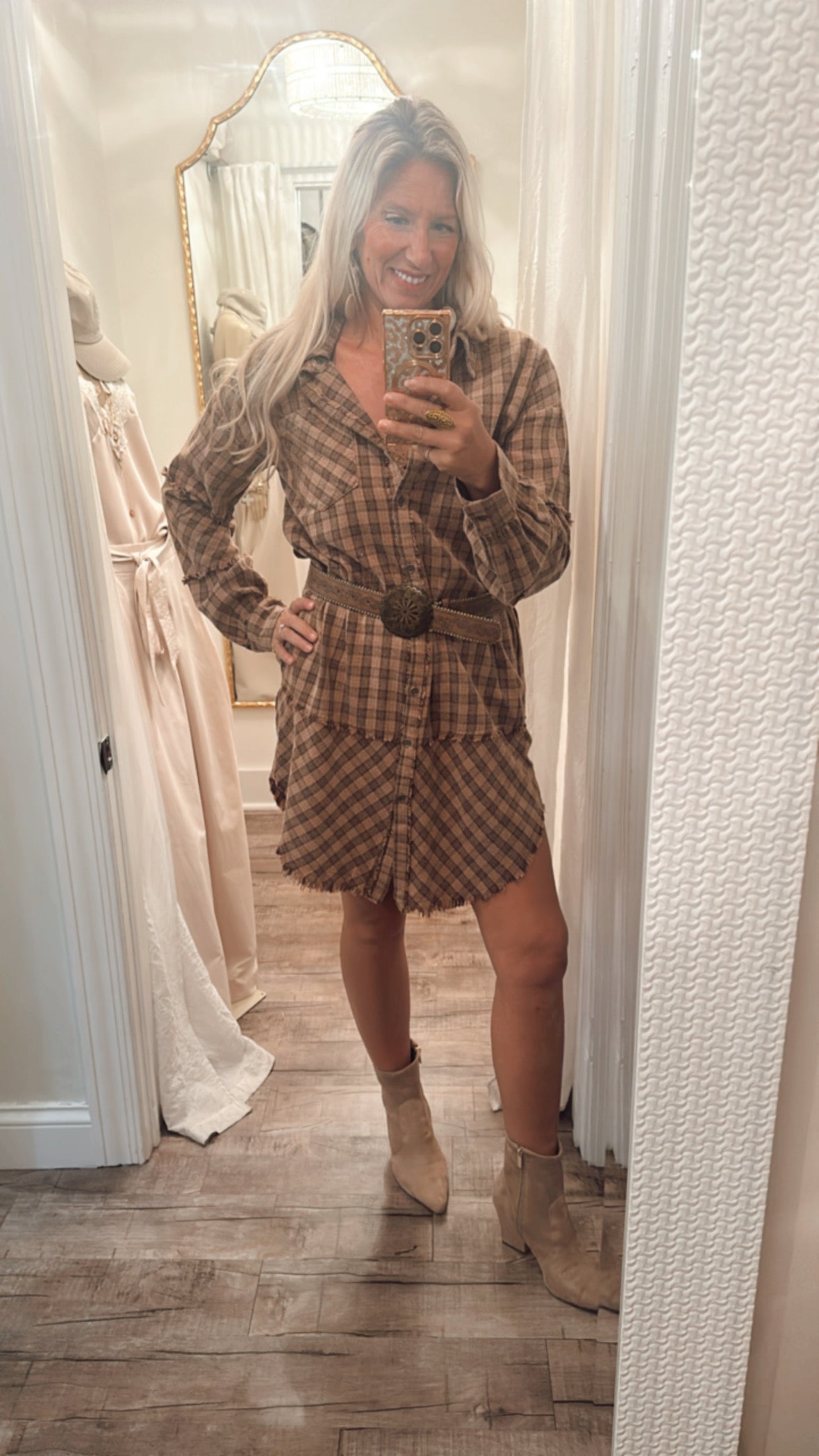 Flannel Dress