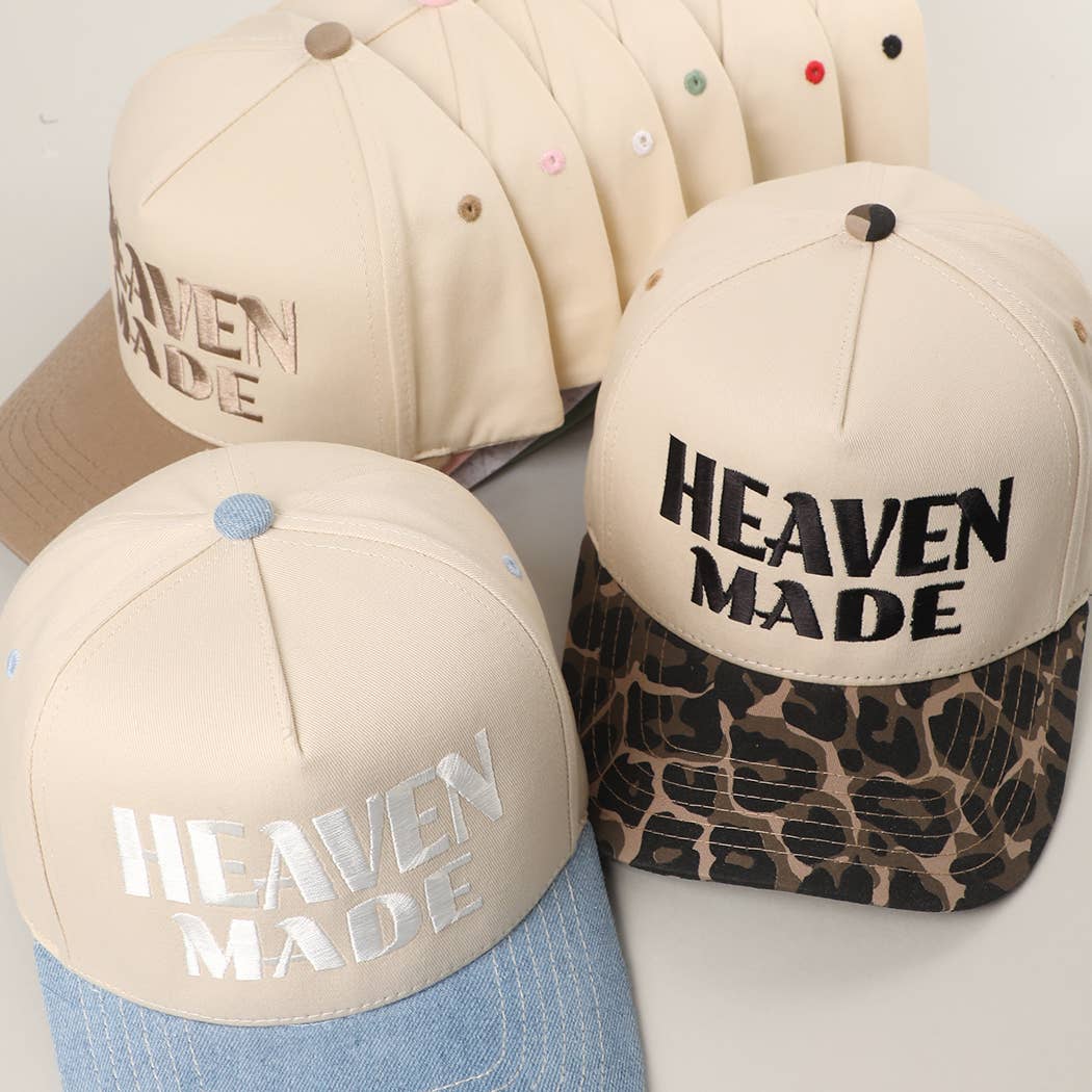 HEAVEN MADE Embroidery Two-Tone Trucker Hat