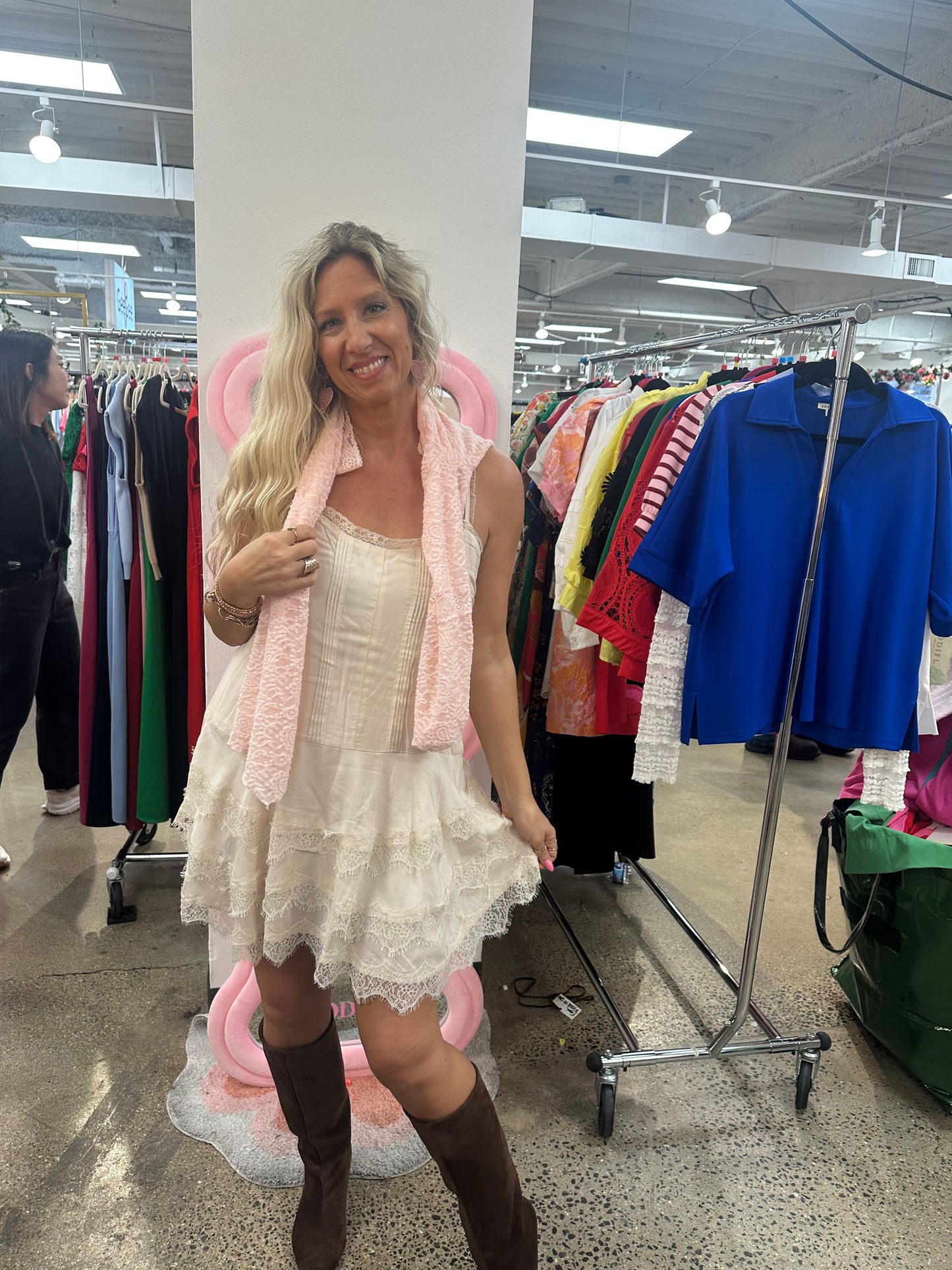Mini Layering Dress w Adjustable Straps