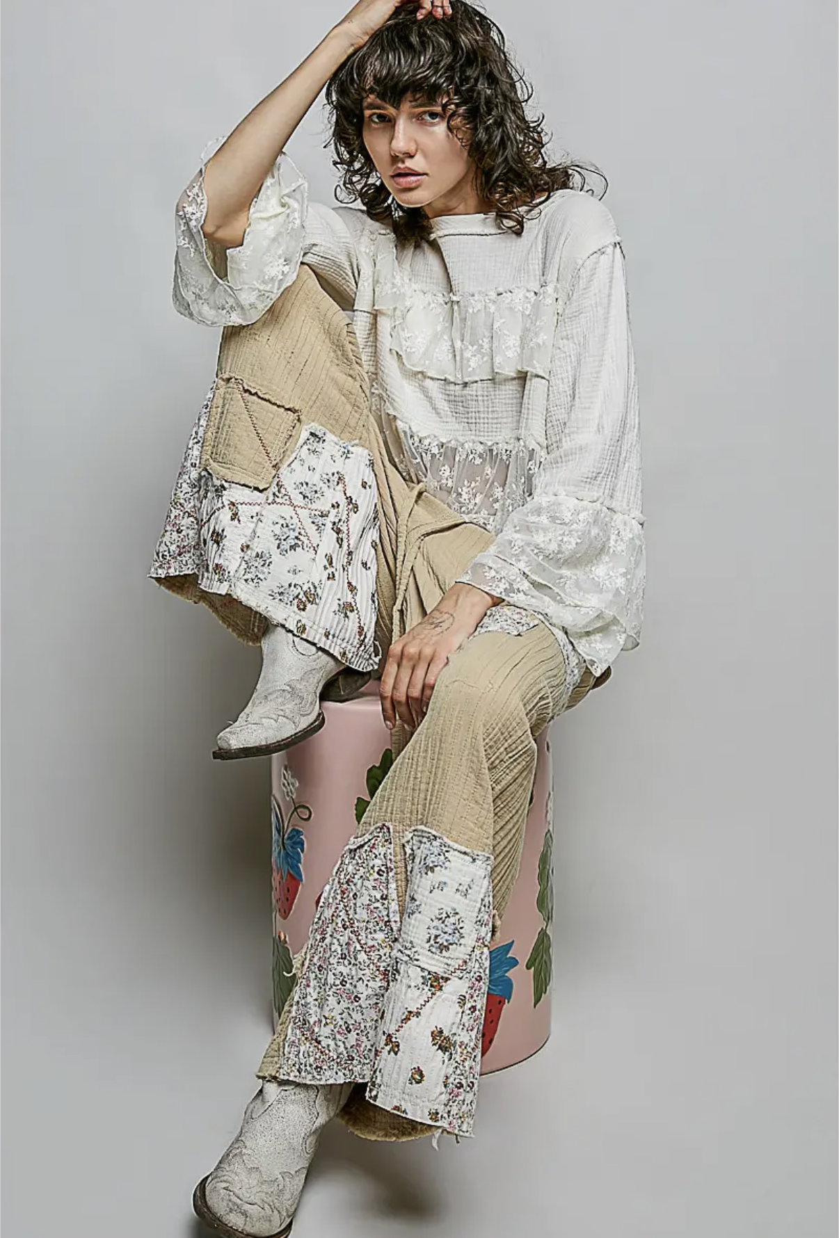 Wildflower Patch Wide Leg Pants