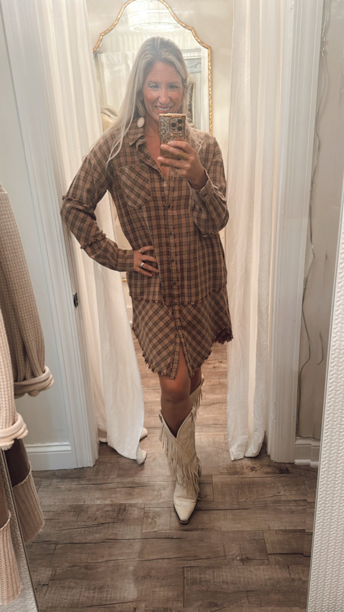 Flannel Dress