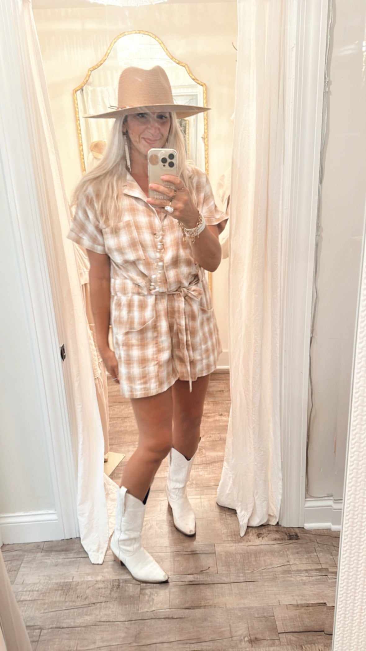 Gingham Jumper