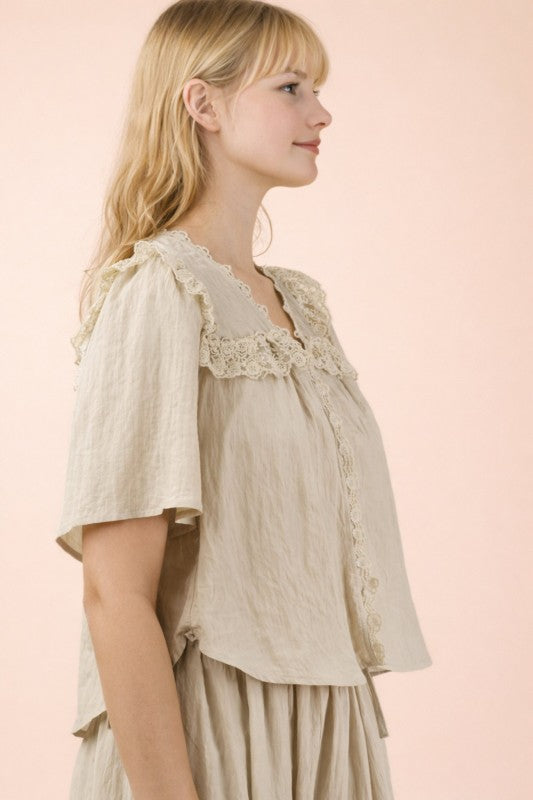 Victorian Lace Top