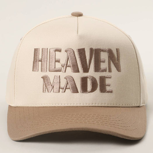 HEAVEN MADE  Embroidery Two-Tone Trucker Hat