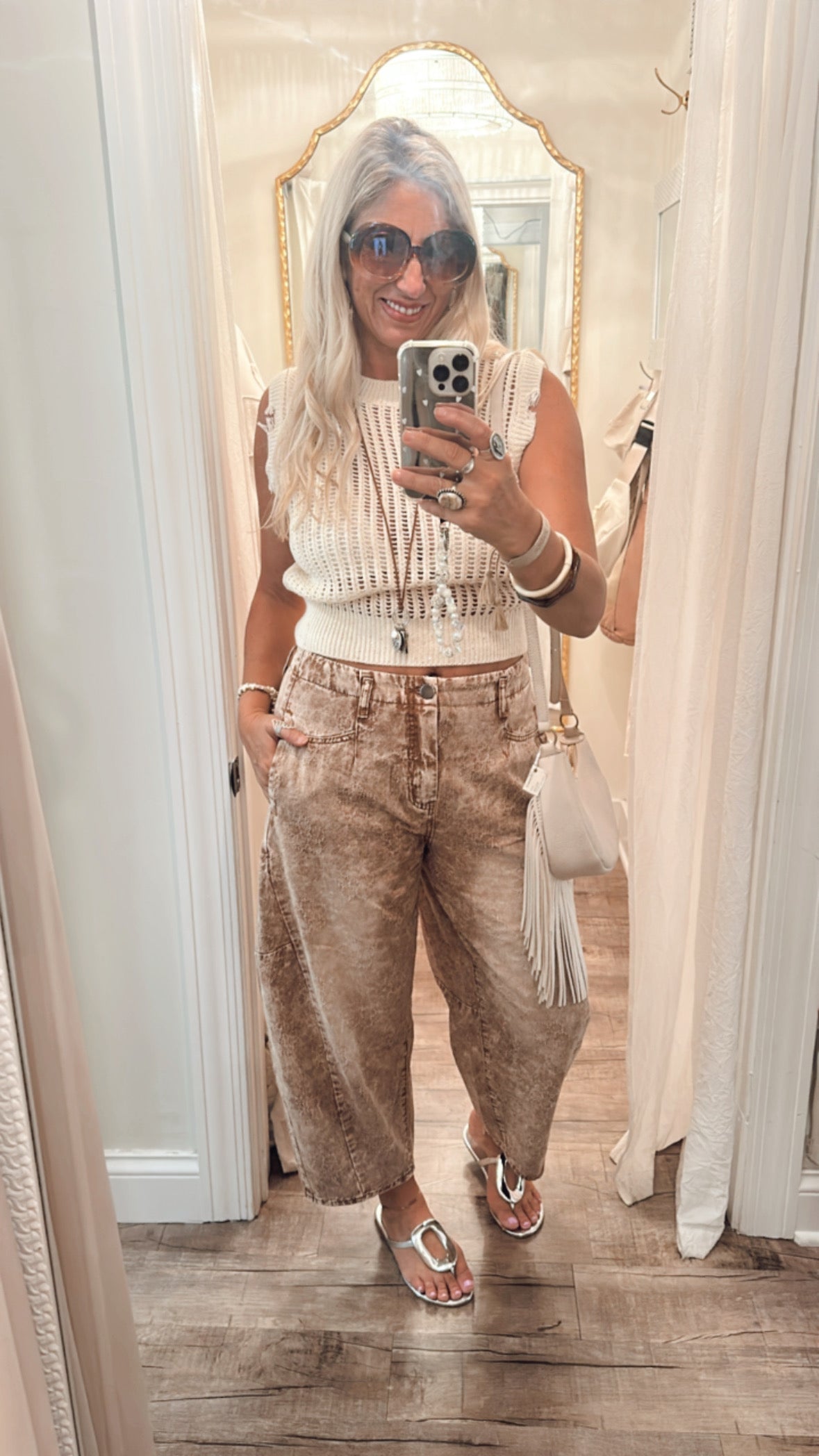 Stitch Barrel Jeans