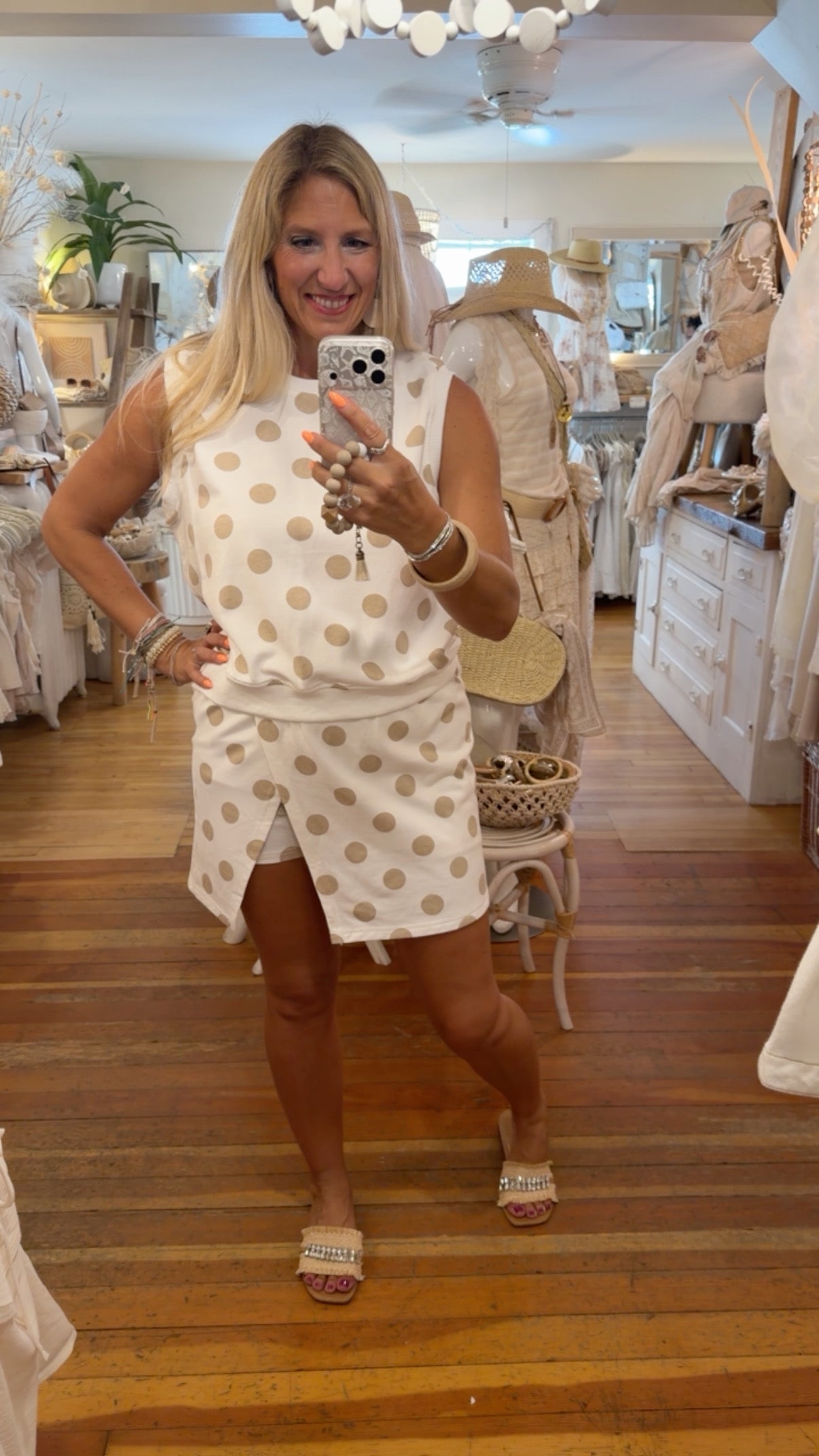 Polka Dot Top