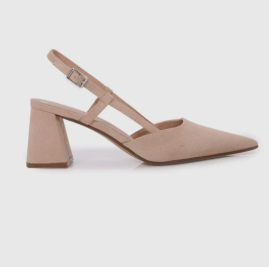 Suede Heels