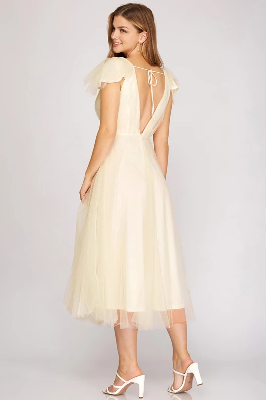 Midi Tulle Dress