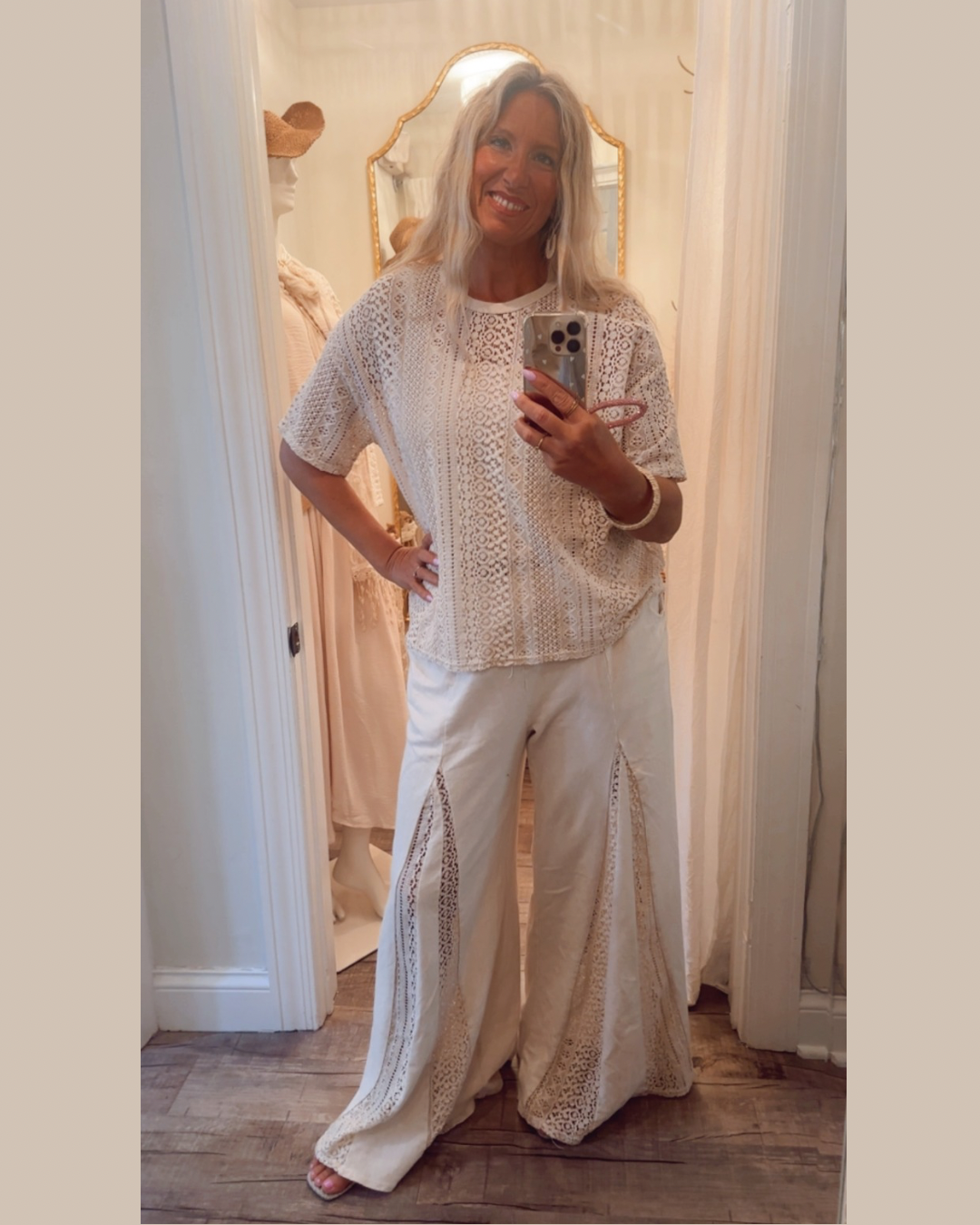 Lace T-shirt