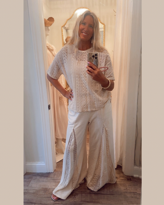 Lace T-shirt