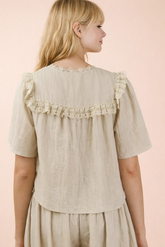 Victorian Lace Top