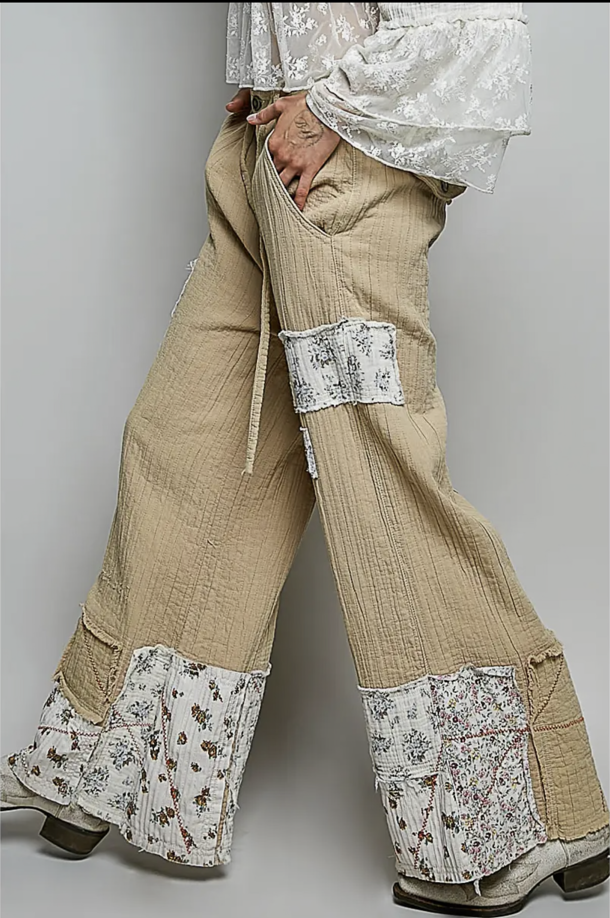 Wildflower Patch Wide Leg Pants