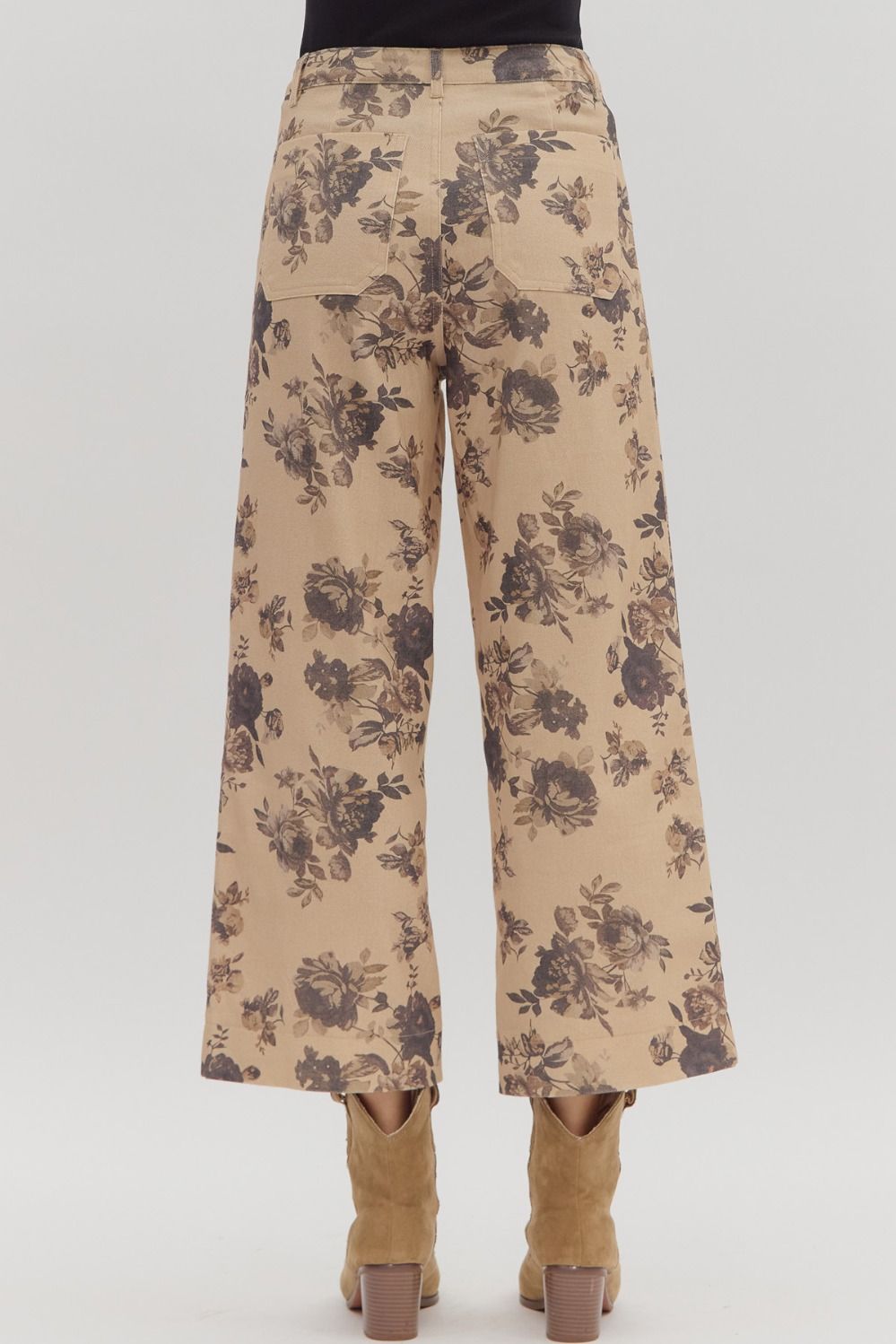 Vintage Floral Jeans